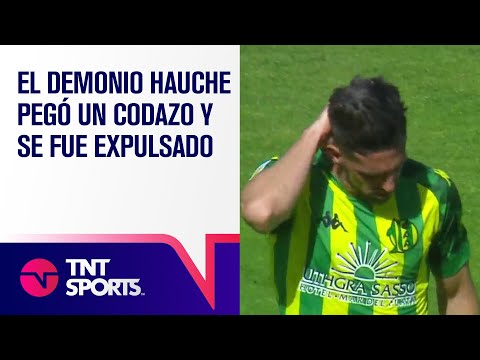 El DEMONIO HAUCHE pegó un CODAZO y se fue EXPULSADO.