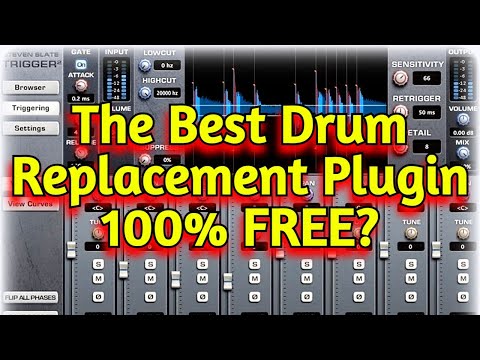 FREE DRUM Replacement VST PLUGIN Trigger 2 - Steven Slate Drums & Slate Digital - Tutorial & Install