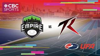 Ultimate Frisbee: New York Empire vs. Toronto Rush | #CBCSports