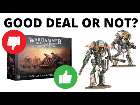 Mechanicum Battle Group + Knight Discount Set - A Good Deal or Not?