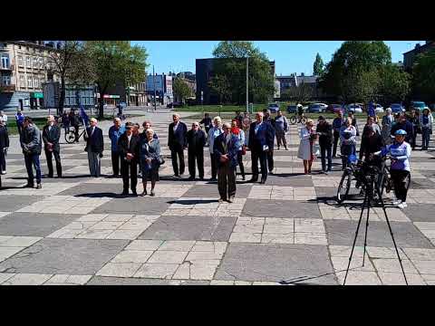 Obchody 1 maja w Pabianicach