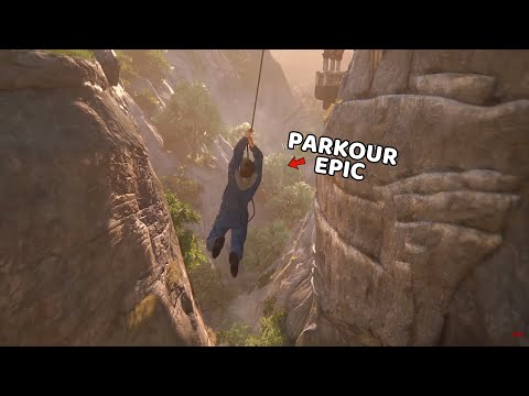 MISI PARKOUR TER EPIC - UNCHARTED 4