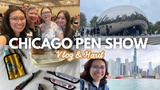 CHICAGO PEN SHOW // Vlog & Haul #fountainpen #fountainpenink