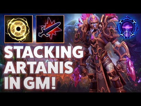Artanis Suppression Pulse - STACKING ARTANIS IN GM! - Grandmaster Storm League