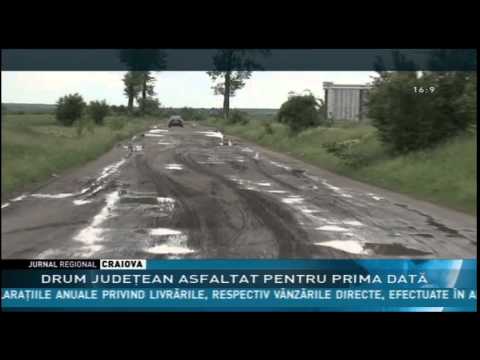 Drum judeţean asfaltat pentru prima dată
