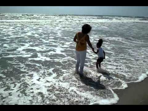 Andrea & Zora at the Beach May 5, 2012