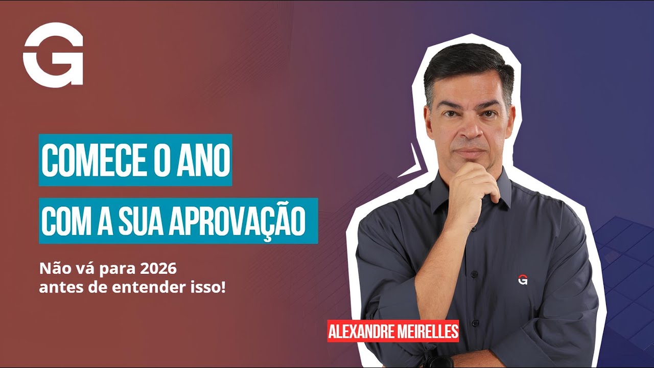 🚨 3 FATORES QUE VÃO TE APROVAR EM 2026