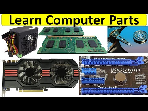 Laptop motherboard components names functions explained
