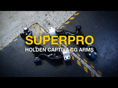 SuperPro Holden Captiva Lower Control Arms - TRC1017