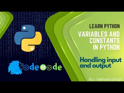 Handling Input And Output In Python Print In Python Python Free Course Codemode