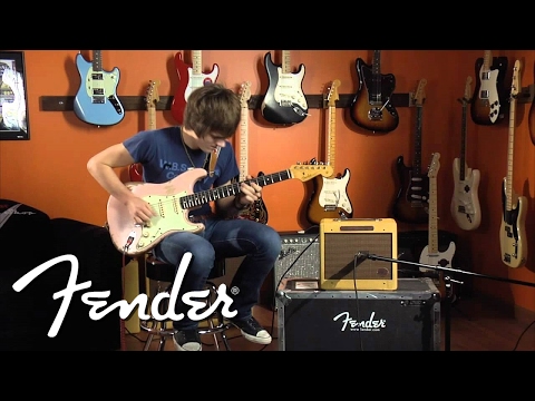 Tyler Bryant Demos EC Series Vibro-Champ | Fender