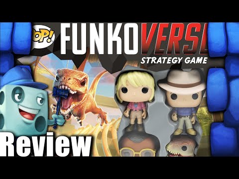 Jurassic Park Raptor and Scientists Funkoverse First Look - with Tom Vasel