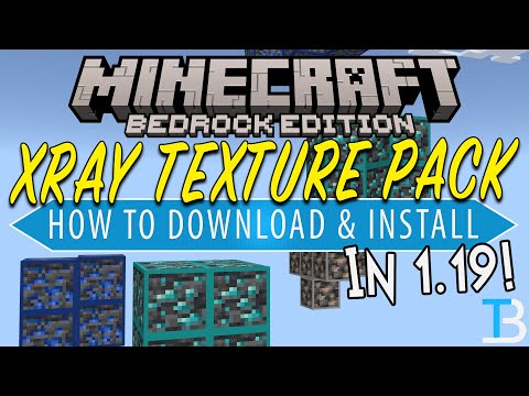 The Breakdown - How To Get XRay in Minecraft Bedrock 1.19 (Minecraft Bedrock Xray Texture Pack)