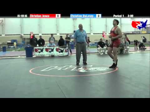 Christian Jenco vs. Christian DuLaney at 2013 ASICS FILA Cadet Nationals - GR