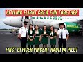 Citilink Flight Crew Fun Together - First Officer Vincent Raditya Pilot Citilink Flight Crew Fun Together - First Officer Vincent Raditya Pilot