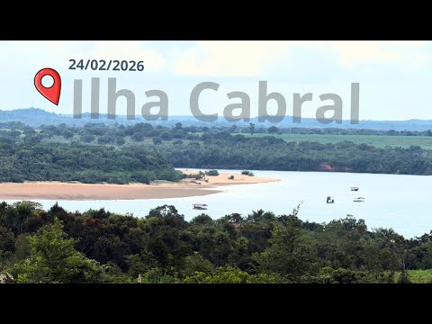 24/02/2026 - Imagens da Ilha Cabral próximo da ponte JK | #aguiarnopolis #tocantins #maranhão #jk 