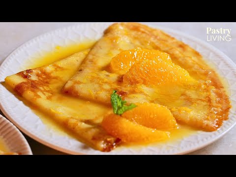 Ultimate EASY Crepes Suzette Recipe *so simple and delicious!*