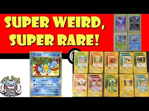 The Weirdest, Rarest, Most Expensive Pokemon Cards You've Never Heard Of!