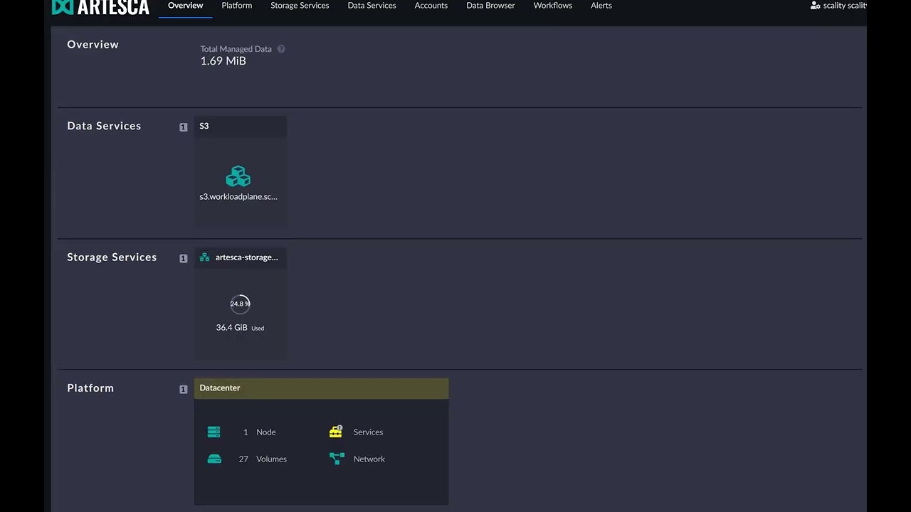 Adding Scality Artesca Object Storage Veeam
