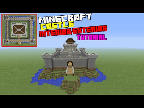 TSMC - Minecraft - Minecraft Tutorial: How To Make A CASTLE Interior/Exterior (Inside and Outside)
