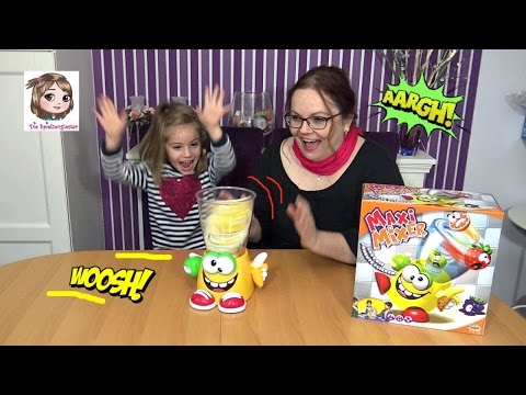 MAXI MIXER 🍓 Achtung! Obst fliegt uns um die Ohren! 🍊 Aktionsspiel | Splash Toys