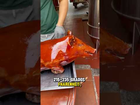 Keys to achieving quality in roasted pork on a spit #loccopizza #loccopizzatv #madrid