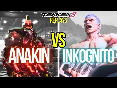 T8 Pro 🕹️ Anakin (#1 Jack 8) vs Inkognito (Bryan) 🕹️ Tekken 8 Replays