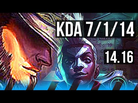 TWISTED FATE vs EKKO (MID) | 7/1/14, Godlike | EUW Master | 14.16