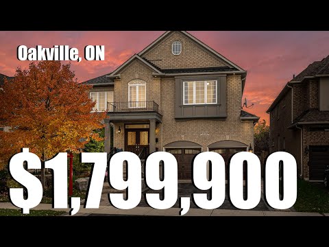 A GORGEOUS FAMILY HOME IN OAKVILLE!!! $1.79 MILLION DOLLAR Home For Sale!!
