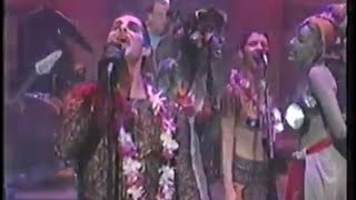 Porno For Pyros with Dave Navarro and Flea, performing the song Hard Charger on Letterman 1997
