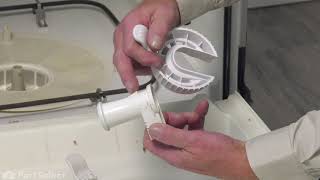 Frigidaire Dishwasher Repair: How to Replace the Drain Trap (Frigidaire # 154252701)