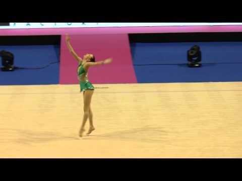 BM 2014 Qualification Radina Filipova, Hoop, Bulgaria