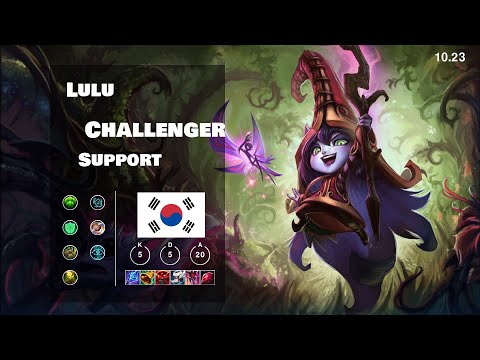10 23 Lulu Support KR Challenger vs Sett