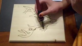 Pyrography by Felicia Lopez