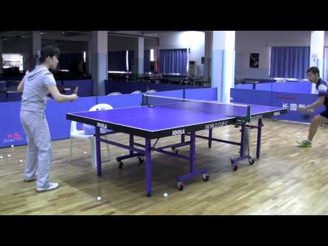 Shenzhen ping pong: penhold reverse backhand flip (part 1)