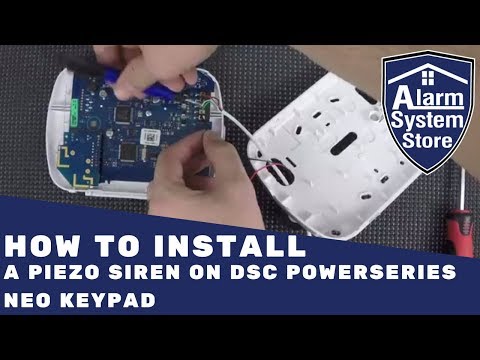 How To Add A Piezo Siren To a DSC PowerSeries NEO Keypad - Valuable Insight
