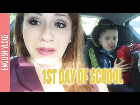1ST DAY OF SCHOOL... MOM DON'T CRY (Vlog #110) JohanaGvlogs