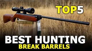 Top 5 Best Hunting Break Barrel Air Rifles 2021 - You Must Have