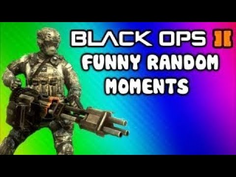 Black Ops 2 Funny Moments - Squeaker Rage Quit, Death Machine Squad, Emblem (Funtage/Trolling)