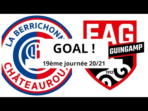 Châteauroux - Guingamp [0-(3)] GOAL 74' (Yeni N'Gbakoto) 19ème journée 2020/21