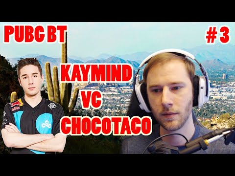 ChocoTaco VS Kaymind  FROGMAN1 TGLTN  | Streamer Vs Streamer  /PUBG BT