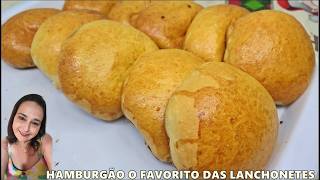 HAMBURGÃO DE LANCHONETES - CANTINAS - CLUBES - SALGADO FAVORITO DAS PESSOAS