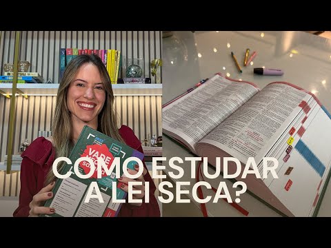 Como estudar a LEI SECA para CONCURSO PÚBLICO e ACERTAR mais questões | EP 09