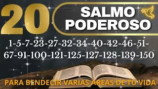 Los 20 Salmos más Poderosos Para bendecir várias áreas de tu vida. #oracion