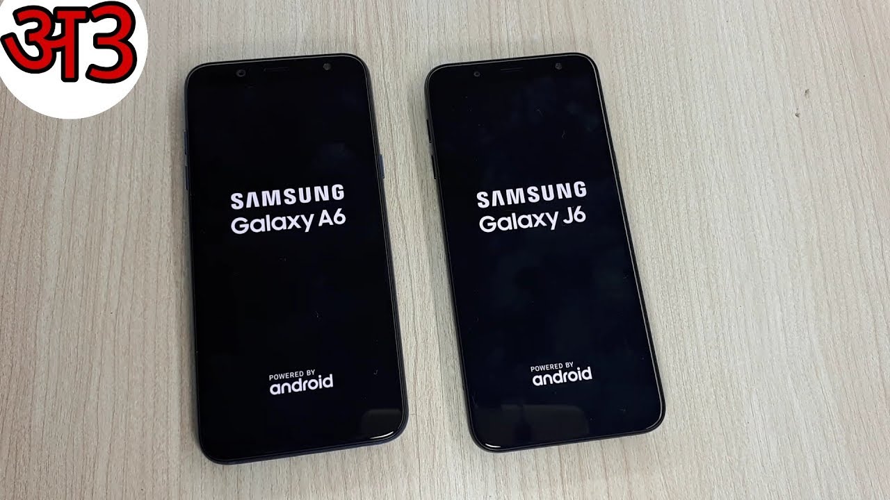 Galaxy J6 vs Galaxy A6 Speedtest