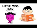Kids Book READ ALOUD LITTLE MISS BAD By Roger Hargreaves Read Aloud By Books Read Aloud For Kids