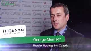 Interview with George Morrison, Thordon Bearings Inc. Canada - GST 2013