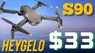 Best Drone For $32.99! Heygelo S90 Sirius Budget Drone! On Sale Now On Amazon Right Now For 40% Off