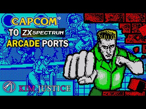 A Look at EVERY Capcom Arcade Port to the ZX Spectrum | Kim Justice