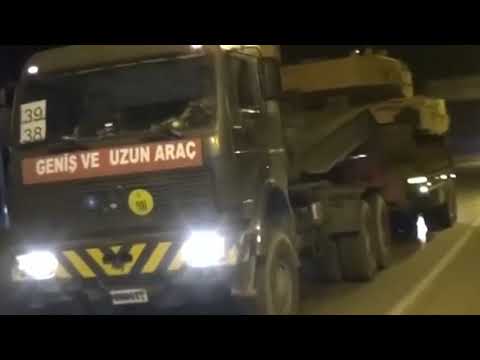 BREAKING ISLAMIC Turkey Military Tanks Convoy to Idlib Syria Raw Footage 9/11/18 Video